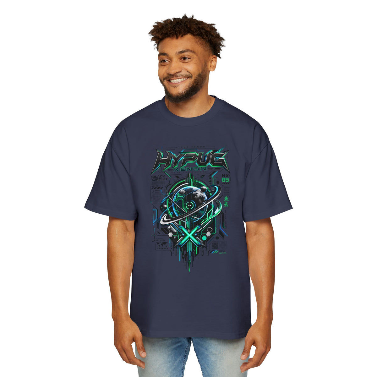 HYPUG XENON BLACK CIRCUIT T-Shirt — DROP 01