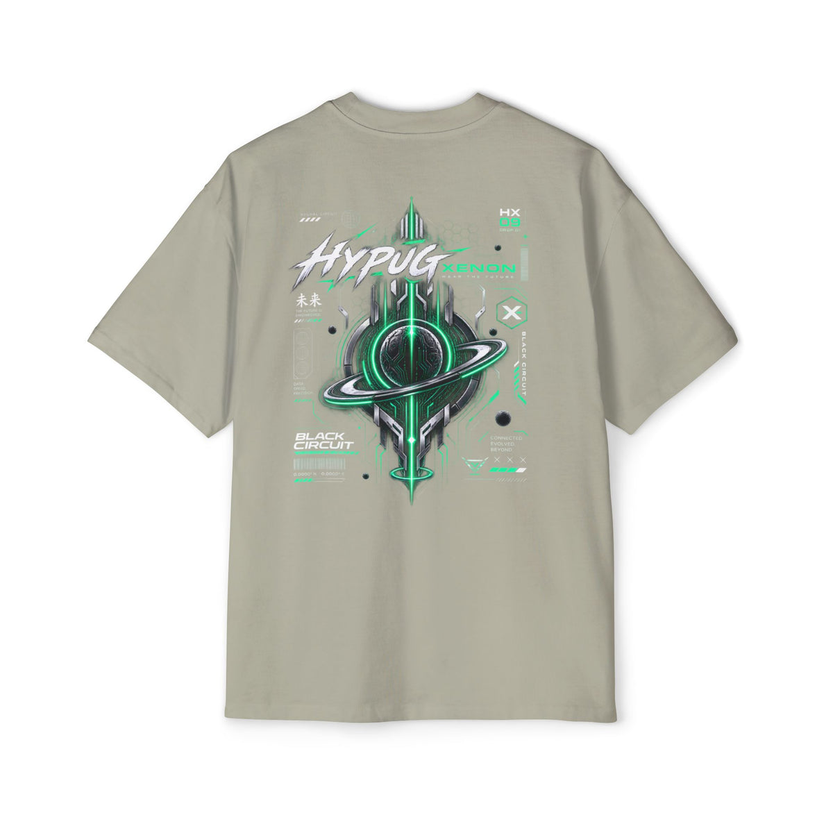 HYPUG XENON BLACK CIRCUIT T-Shirt — DROP 01
