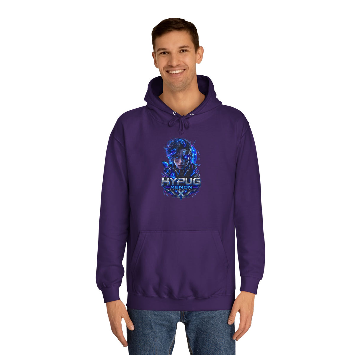 HYPUG XENON — DIGITAL FLUX HOODIE
