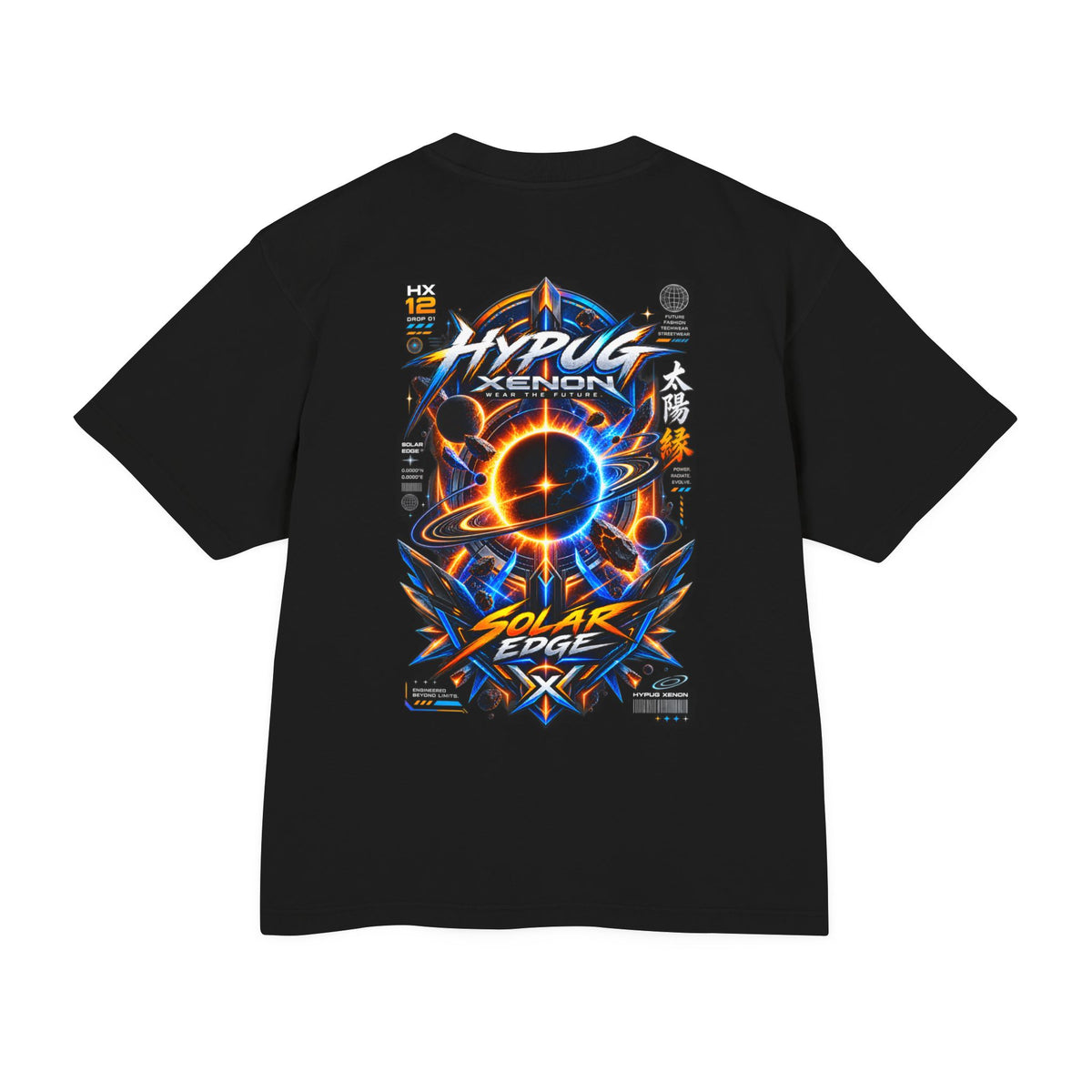 HYPUG XENON SOLAR EDGE T-shirt  — DROP 01