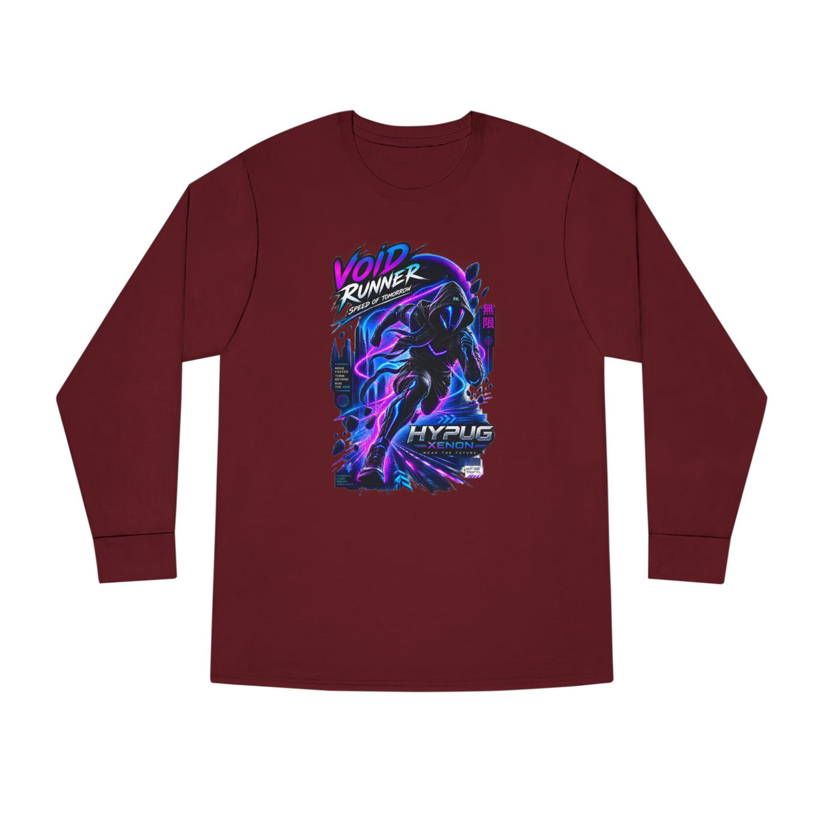 HYPUG XENON Void Runner Long Sleeve Shirt — Drop 01