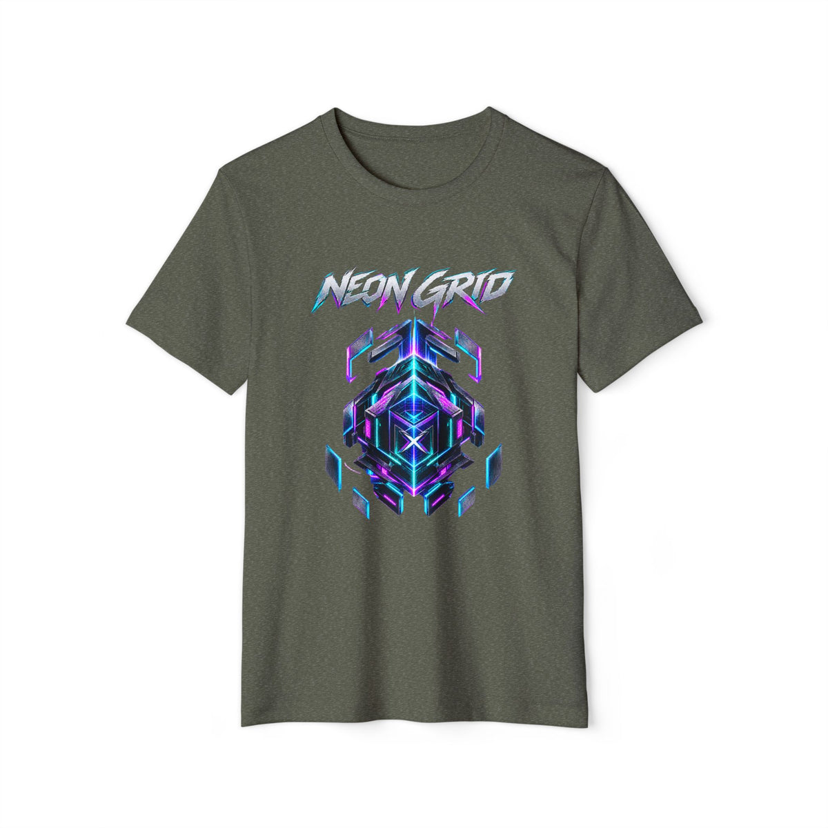 HYPUG XENON Neon Grid T-Shirt — Drop 01