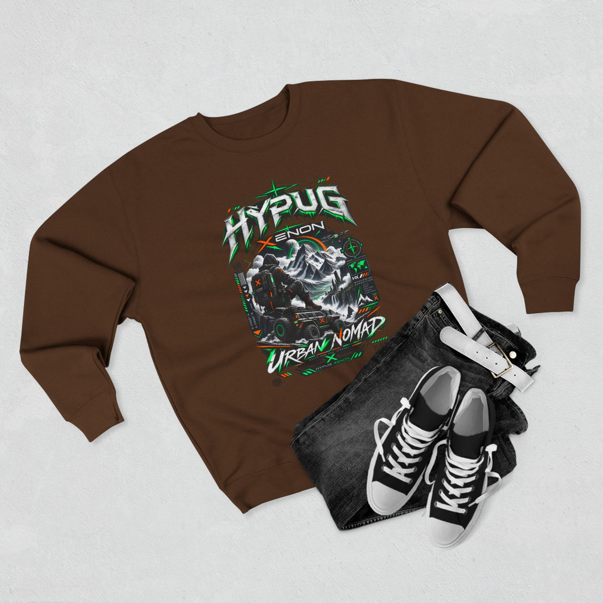 Hypug Xenon - Urban Nomad Sweatshirt — Drop 01