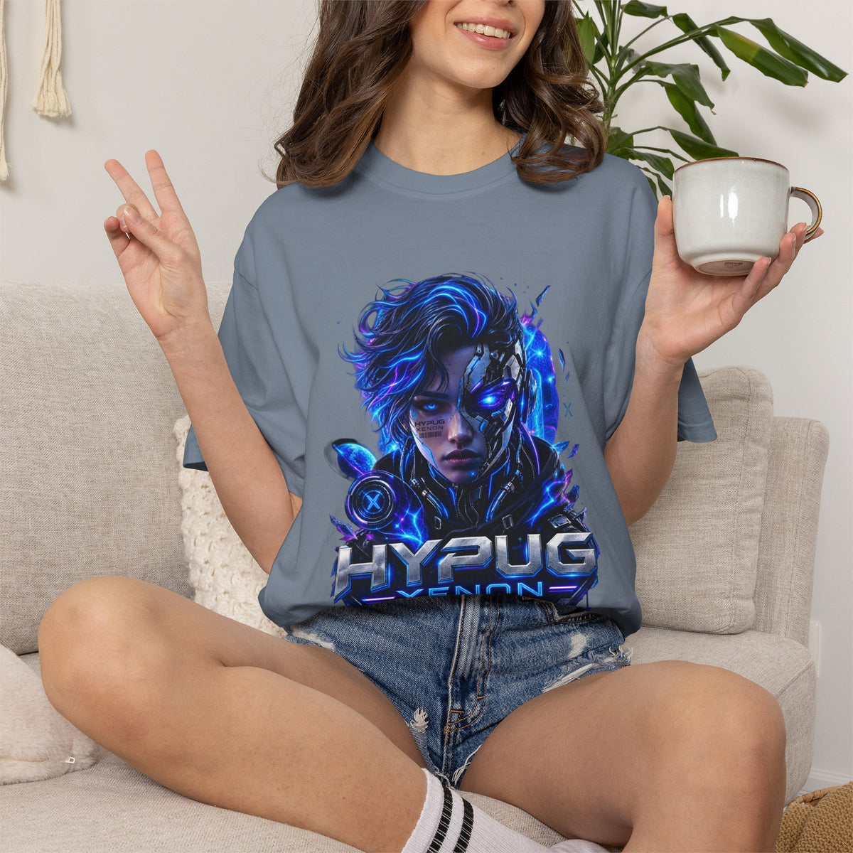HYPUG XENON — DIGITAL FLUX T-SHIRT