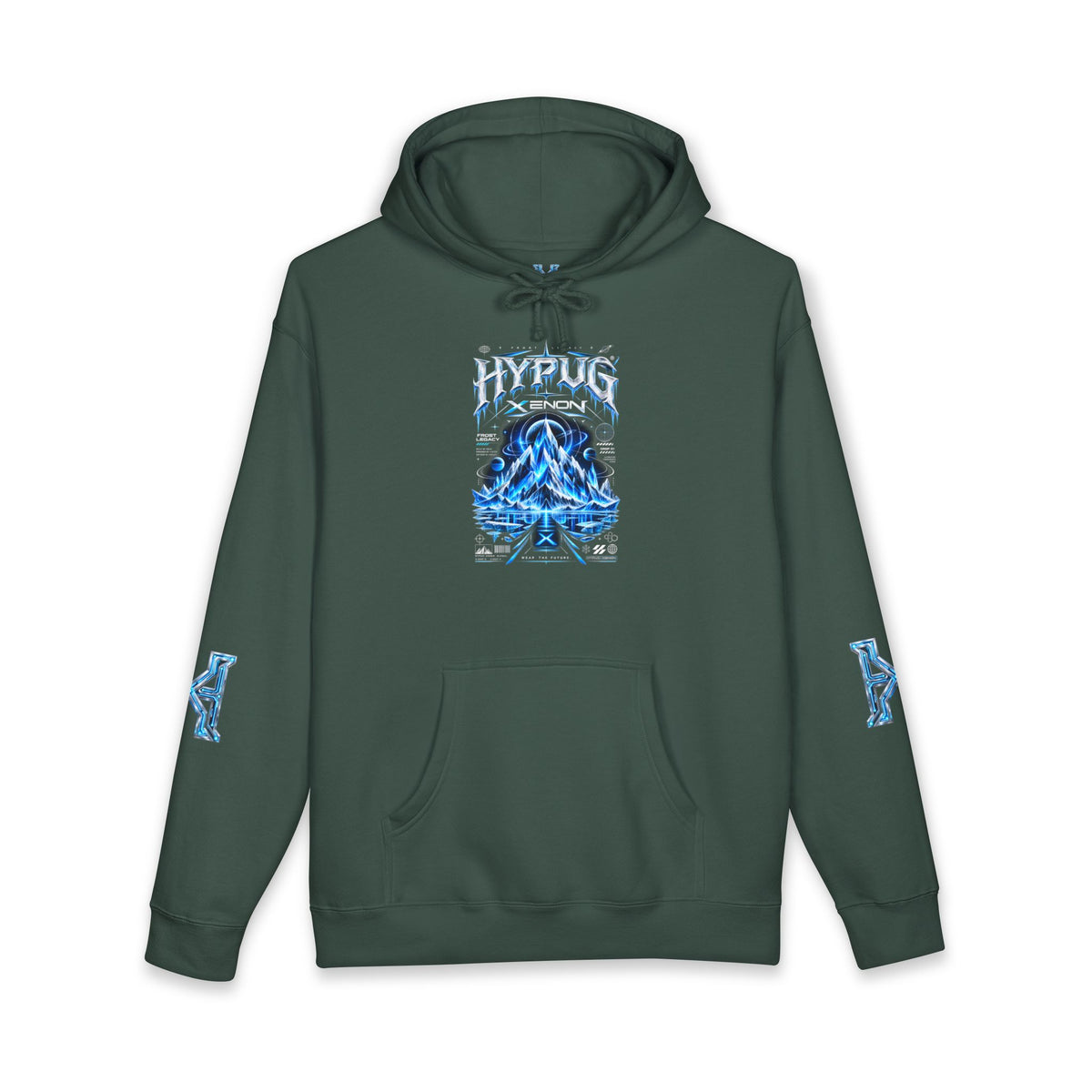 HYPUG XENON  Hoodie  Frost Legacy™ — Drop 01