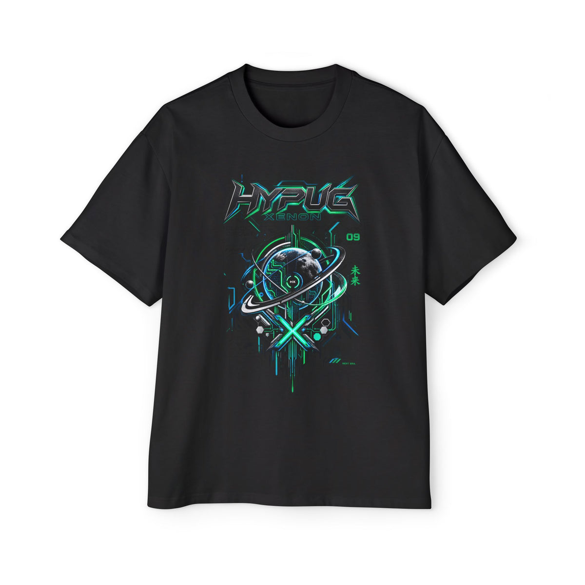 HYPUG XENON BLACK CIRCUIT T-Shirt — DROP 01