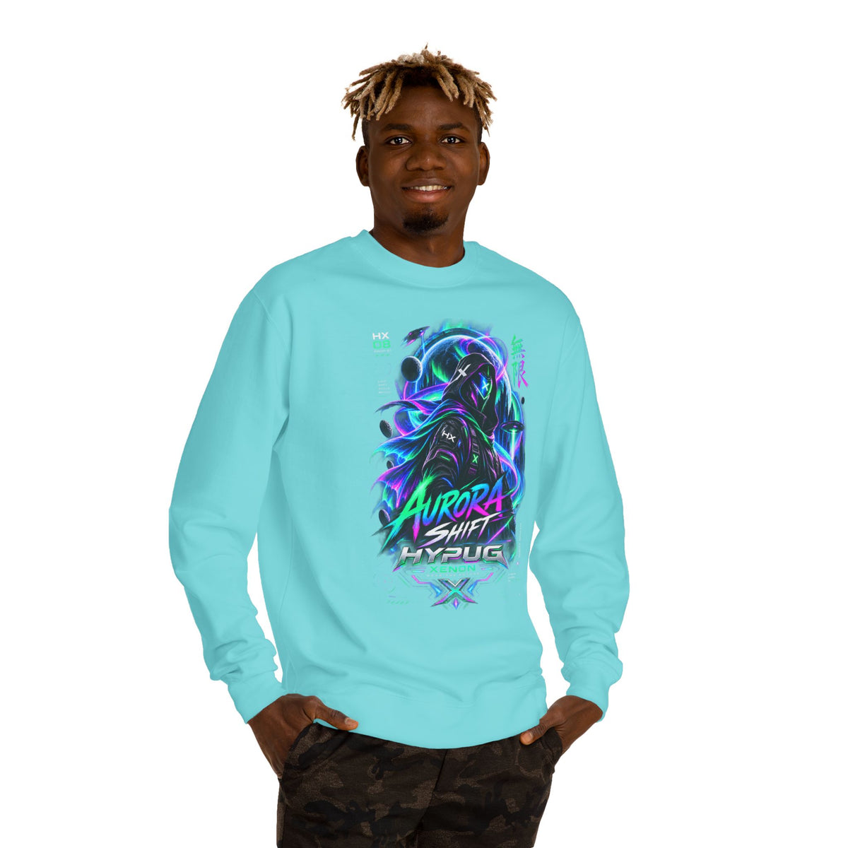 HYPUG XENON Aurora Shift — Drop 01 Sweatshirt
