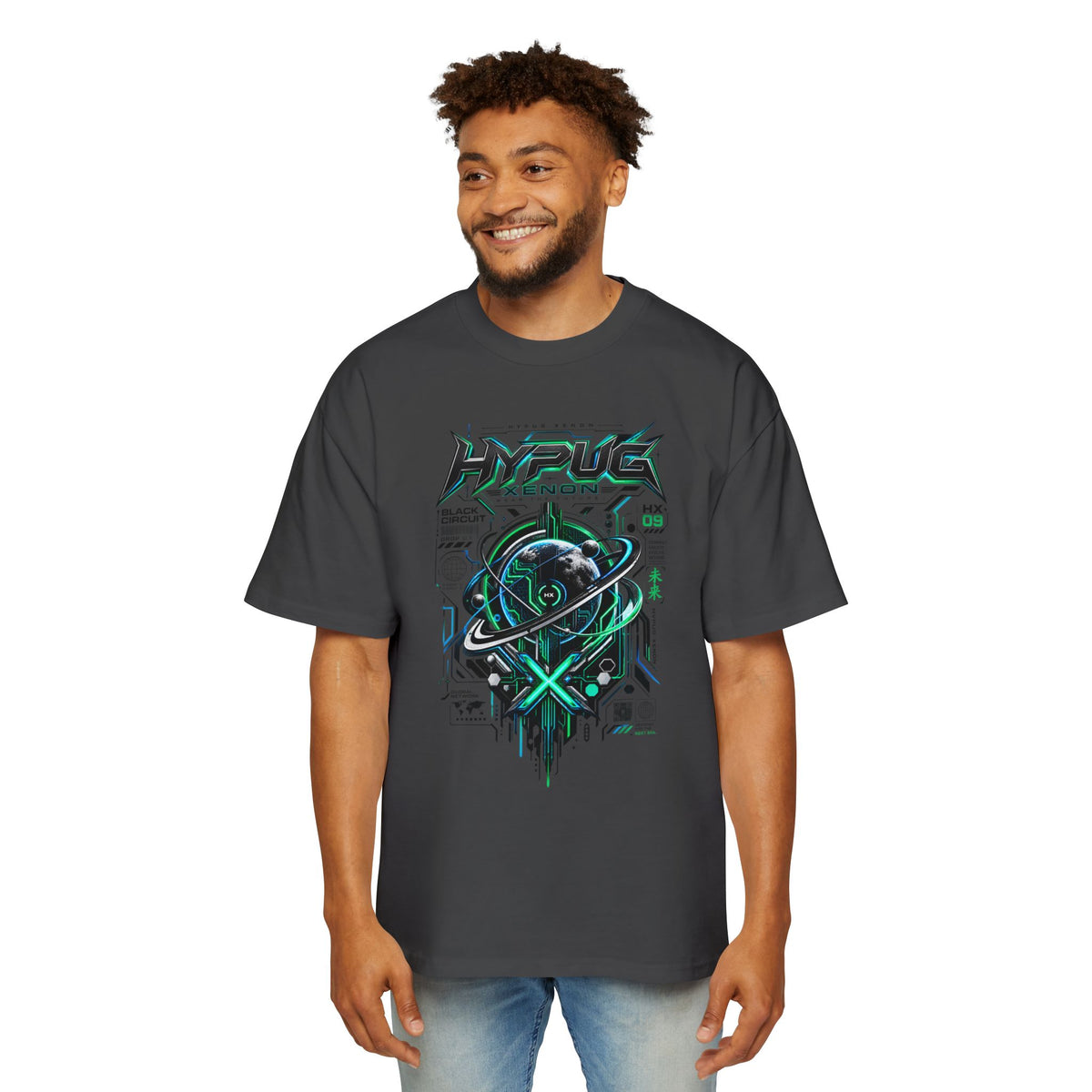 HYPUG XENON BLACK CIRCUIT T-Shirt — DROP 01