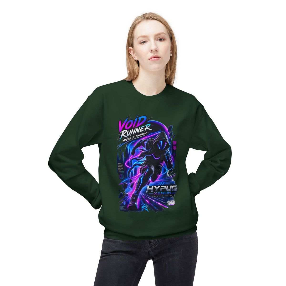 HYPUG XENON Void Runner  Sweatshirt — Drop 01