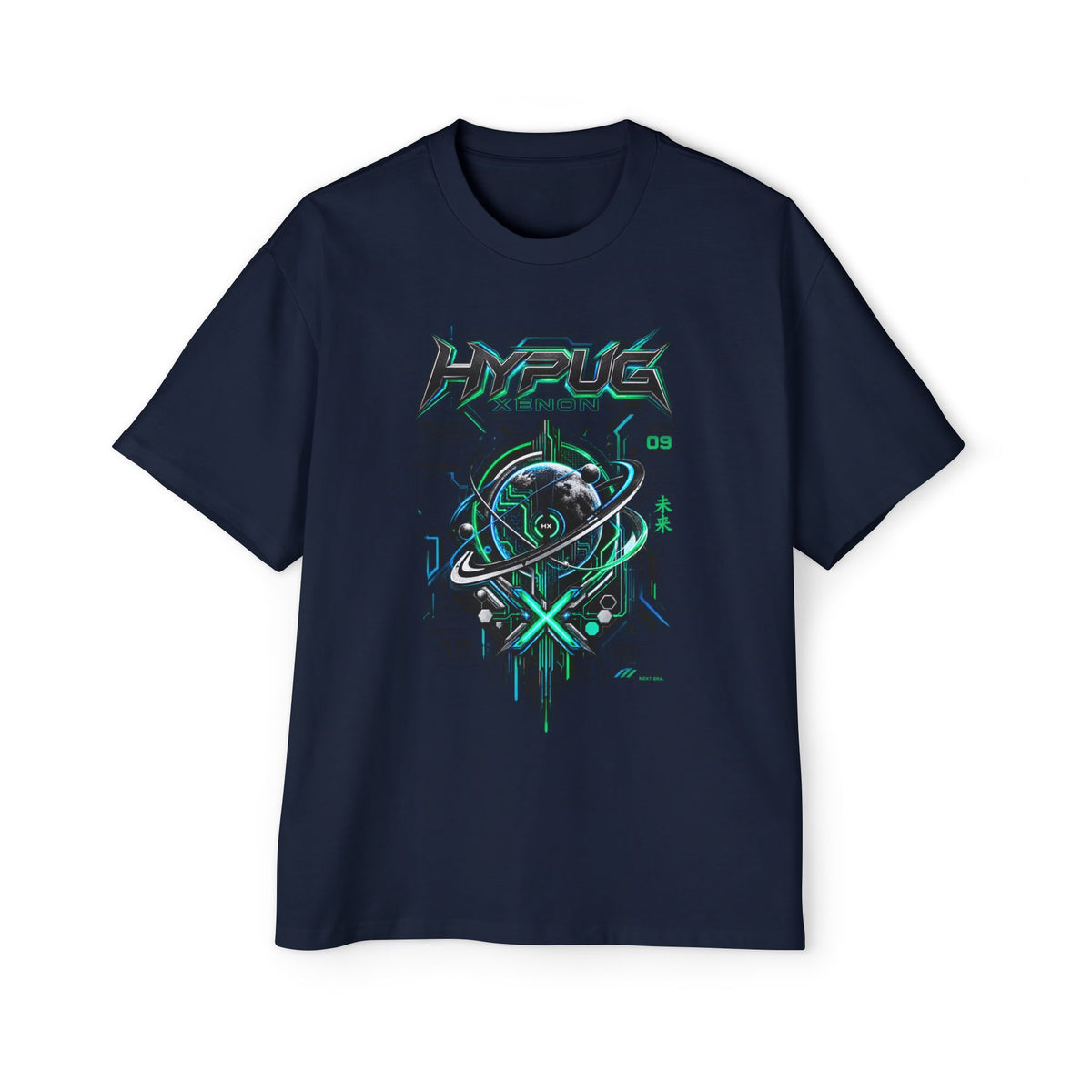 HYPUG XENON BLACK CIRCUIT T-Shirt — DROP 01
