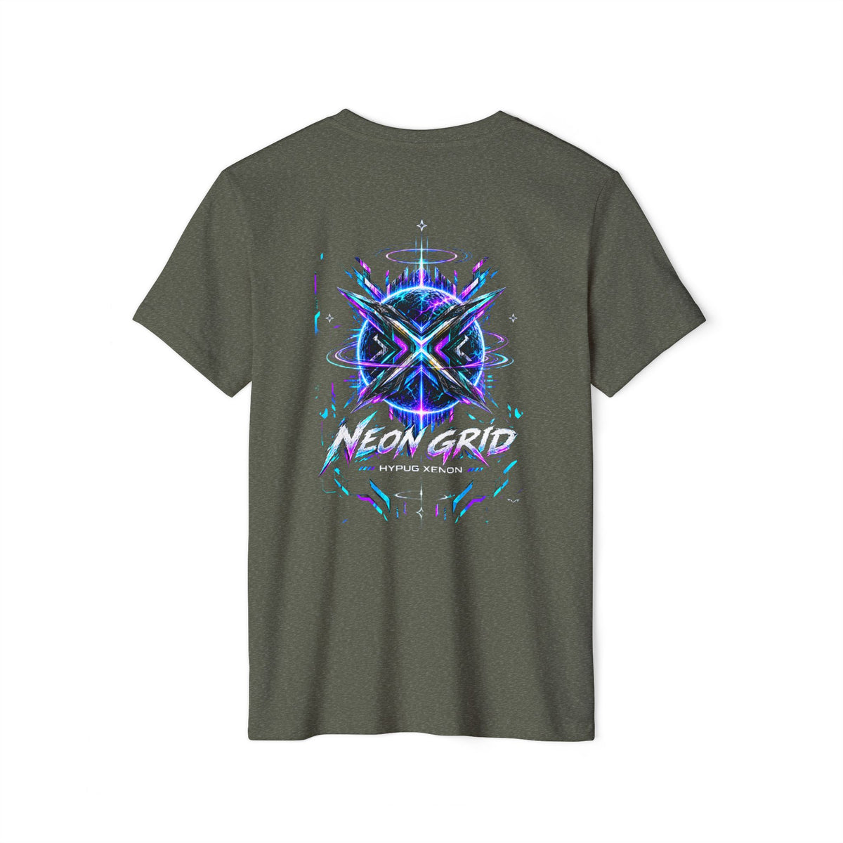 HYPUG XENON Neon Grid T-Shirt — Drop 01