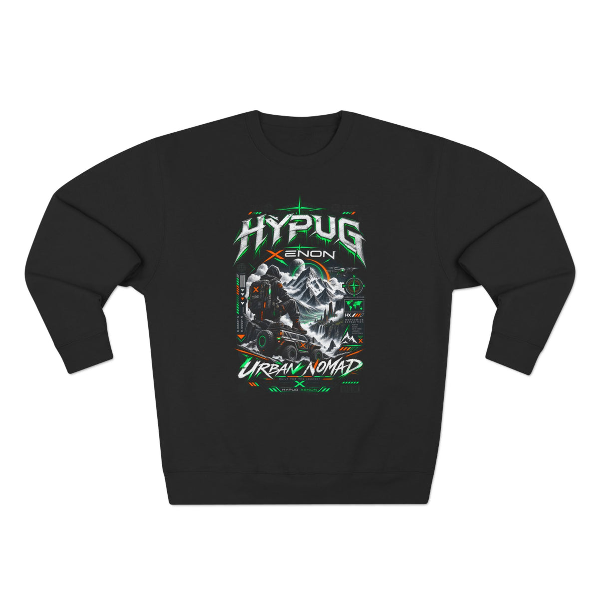 Hypug Xenon - Urban Nomad Sweatshirt — Drop 01