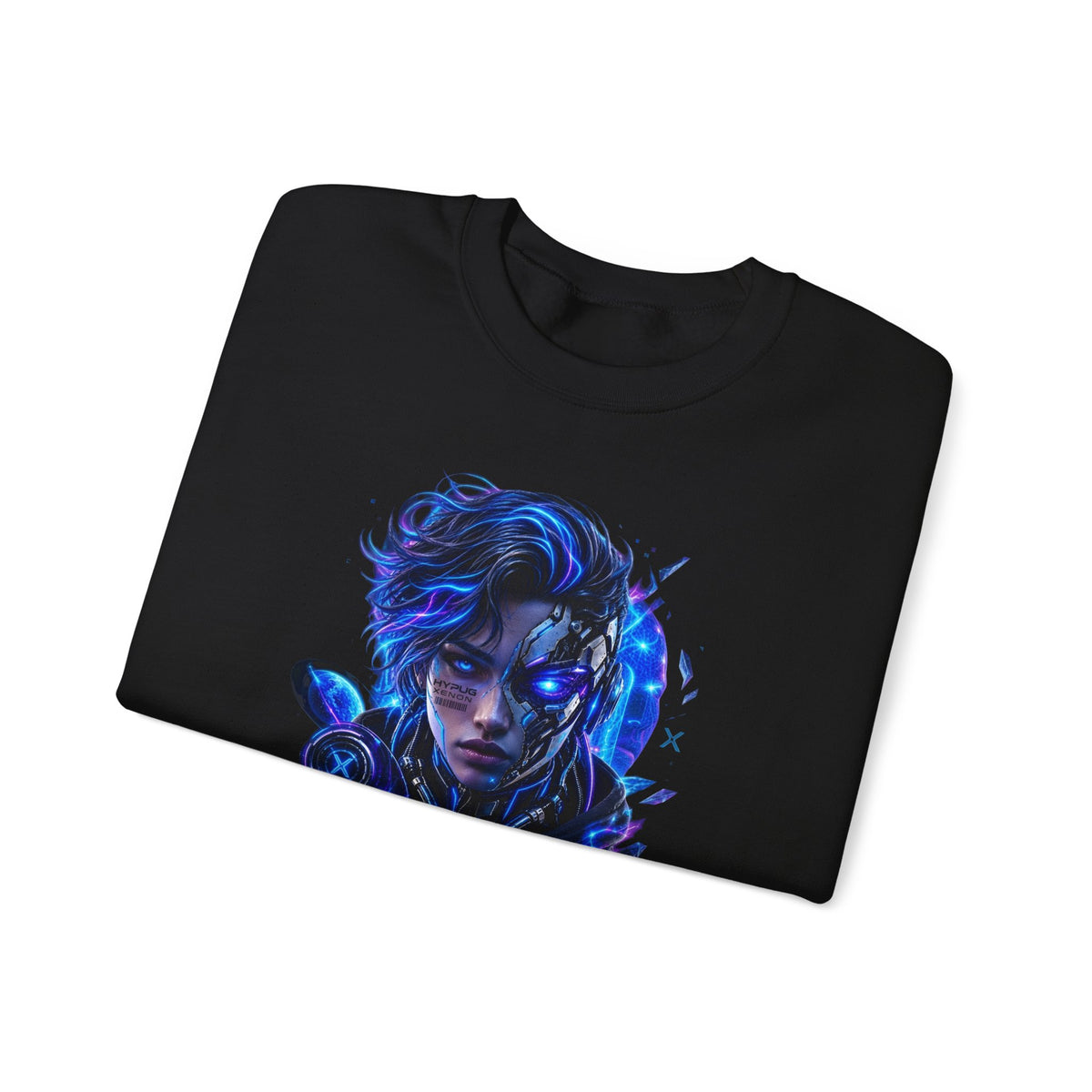 HYPUG XENON — DIGITAL FLUX SWEATSHIRT