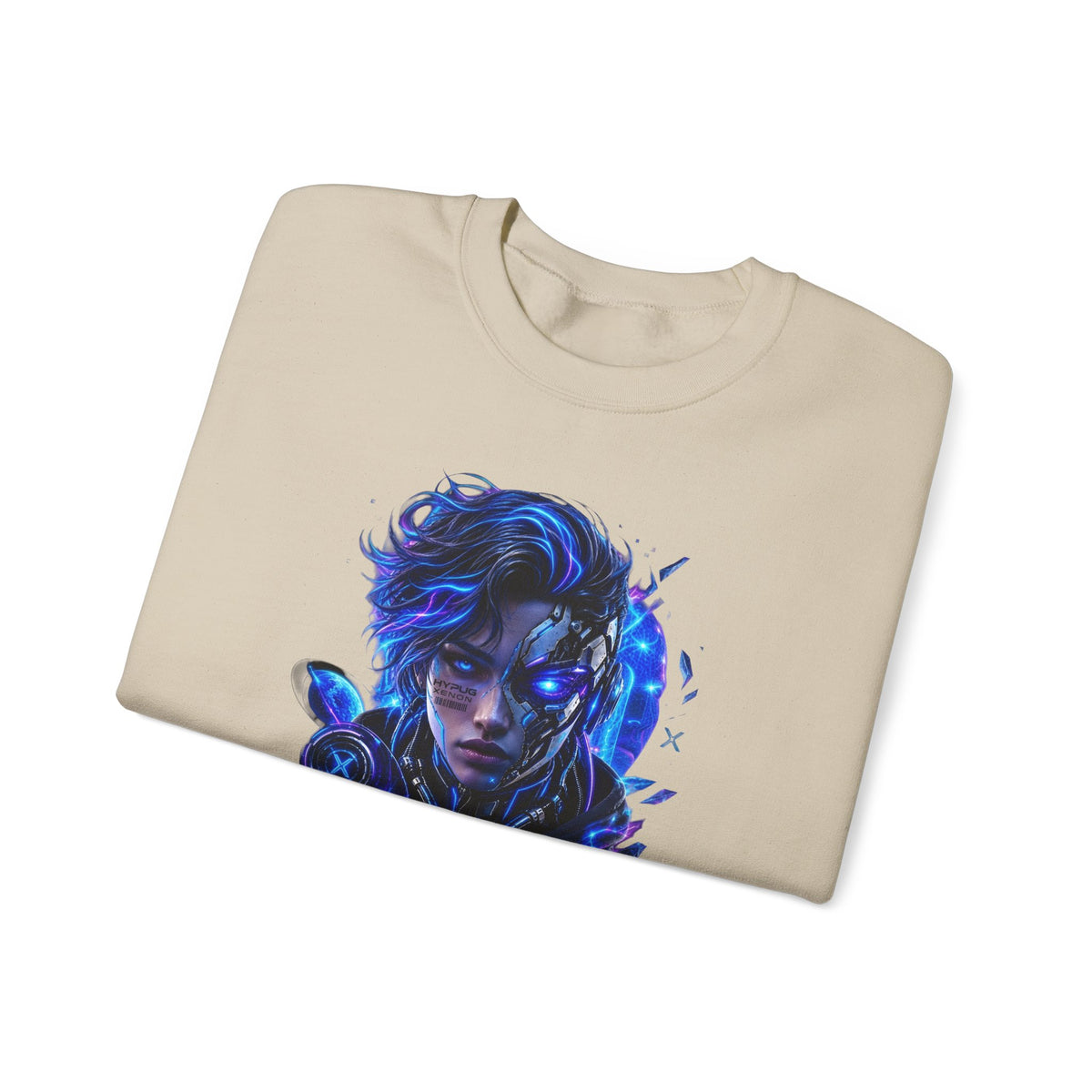 HYPUG XENON — DIGITAL FLUX SWEATSHIRT