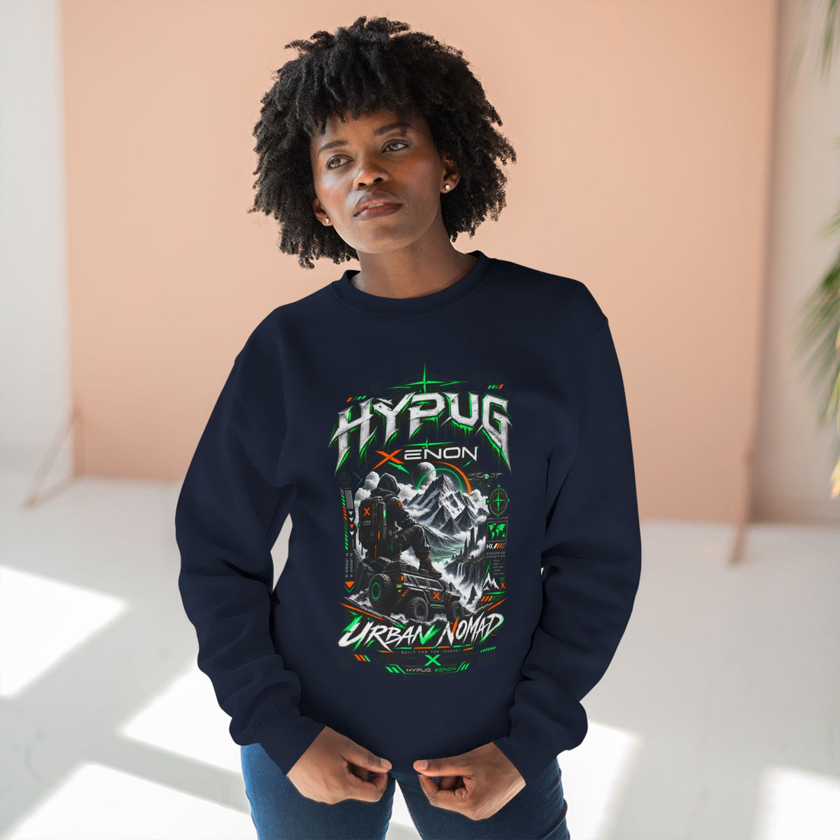 Hypug Xenon - Urban Nomad Sweatshirt — Drop 01