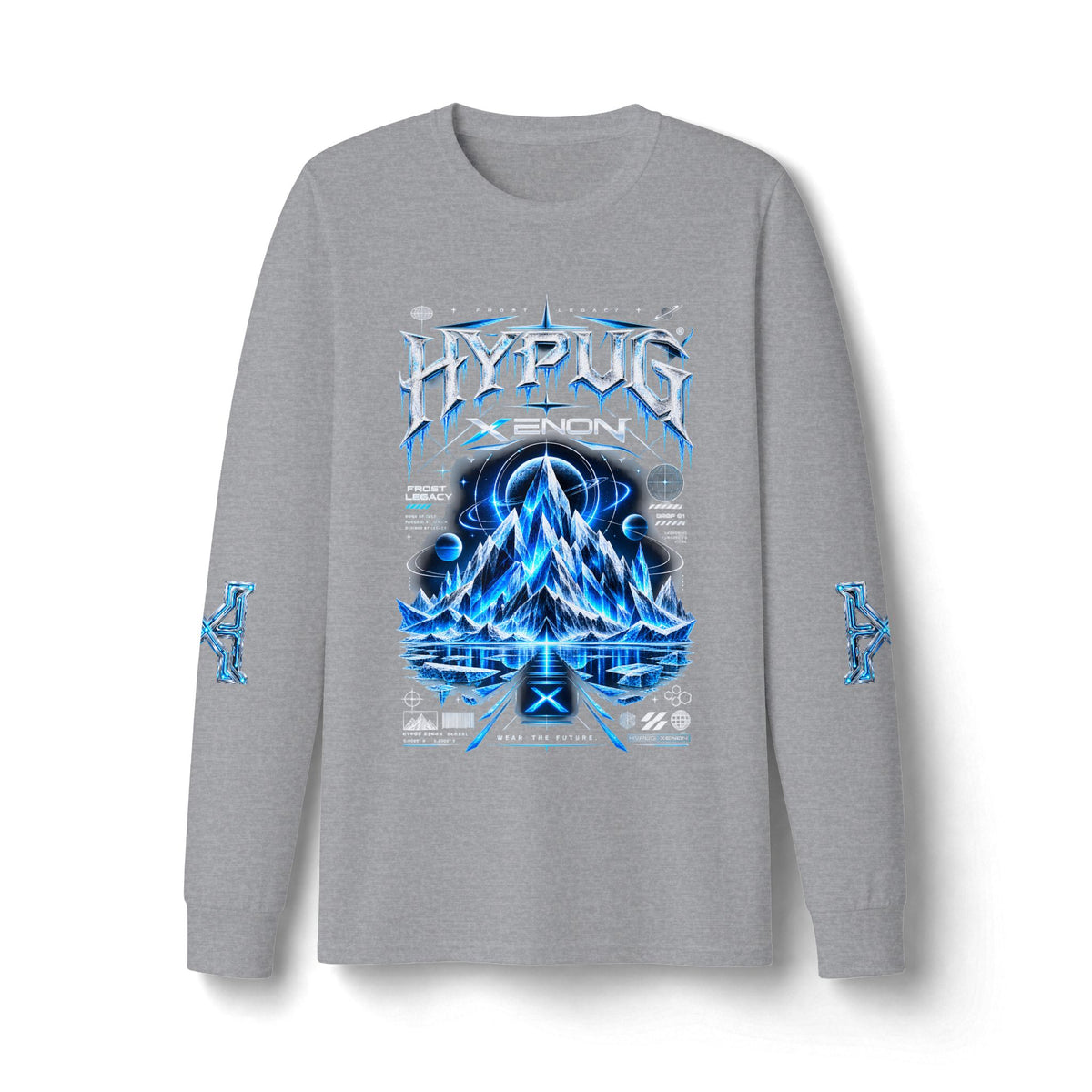HYPUG XENON Frost Legacy™ — Drop 01 Long Sleeve T-Shirt