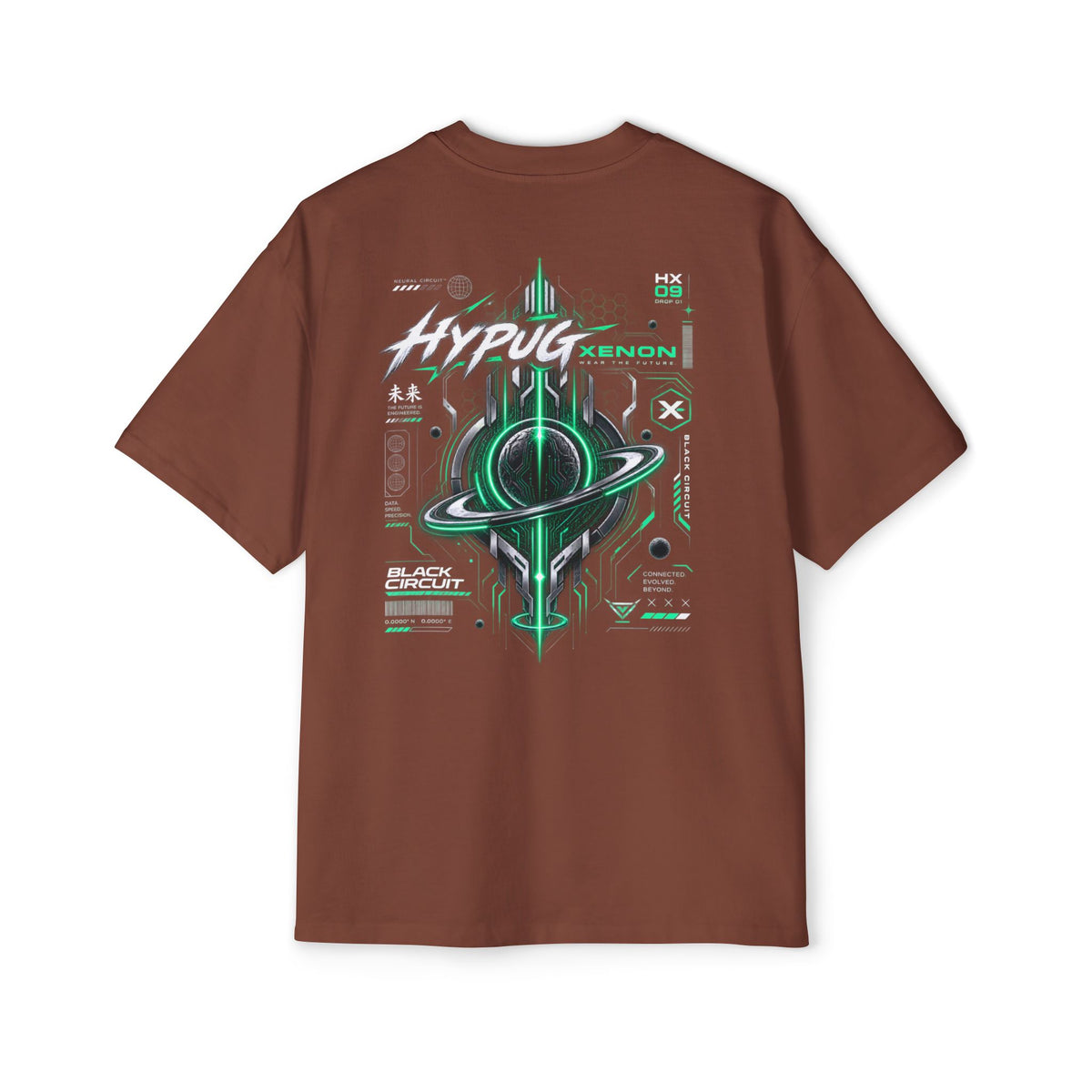 HYPUG XENON BLACK CIRCUIT T-Shirt — DROP 01