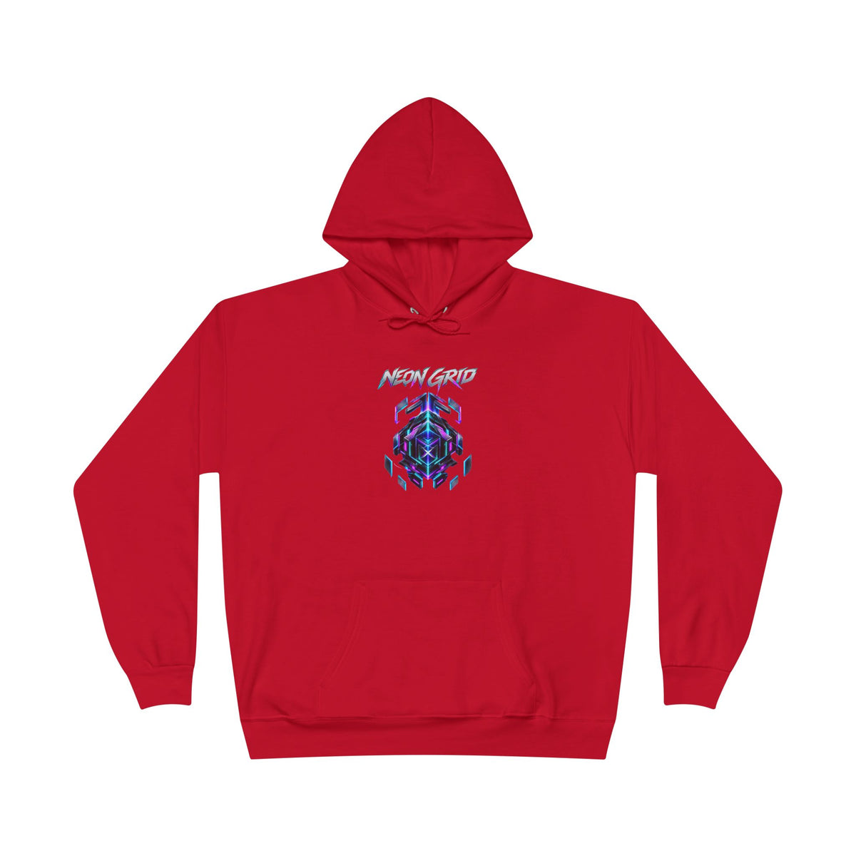 HYPUG XENON Neon Grid Hoodie — Drop 01