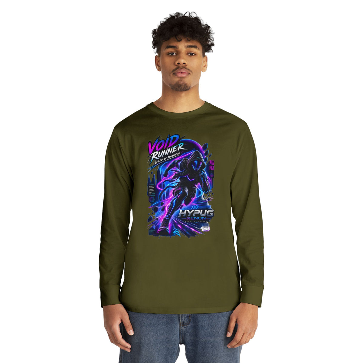 HYPUG XENON Void Runner Long Sleeve Shirt — Drop 01