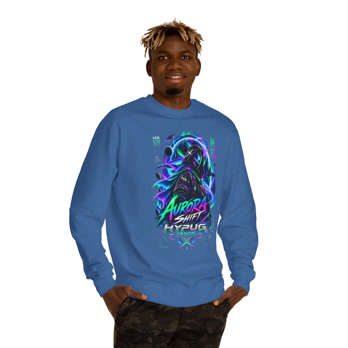 HYPUG XENON Aurora Shift — Drop 01 Sweatshirt