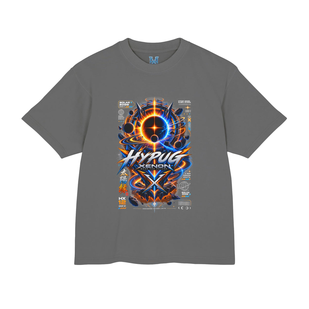 HYPUG XENON SOLAR EDGE T-shirt  — DROP 01