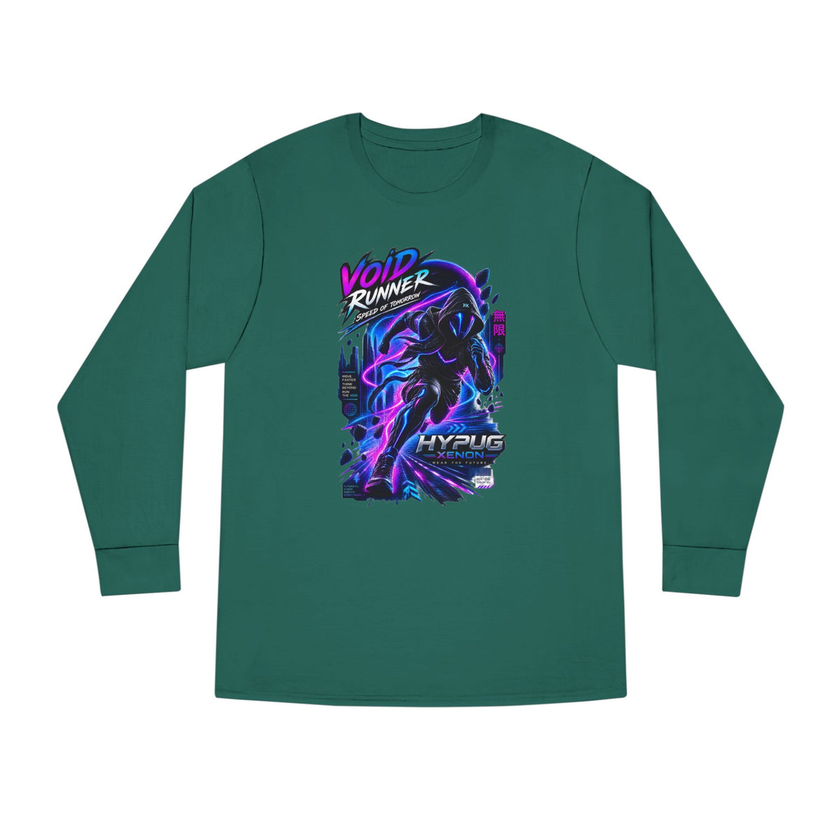 HYPUG XENON Void Runner Long Sleeve Shirt — Drop 01