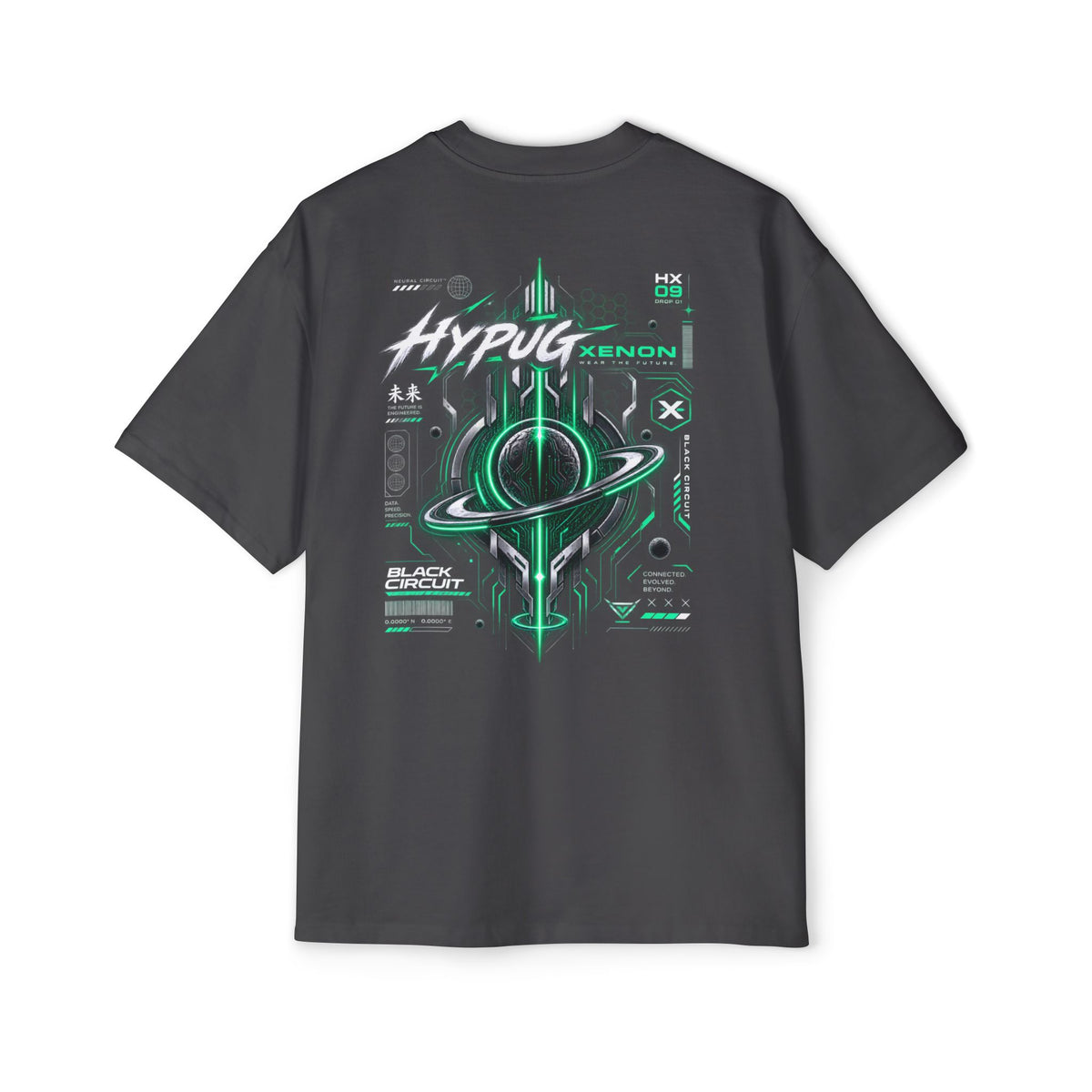 HYPUG XENON BLACK CIRCUIT T-Shirt — DROP 01