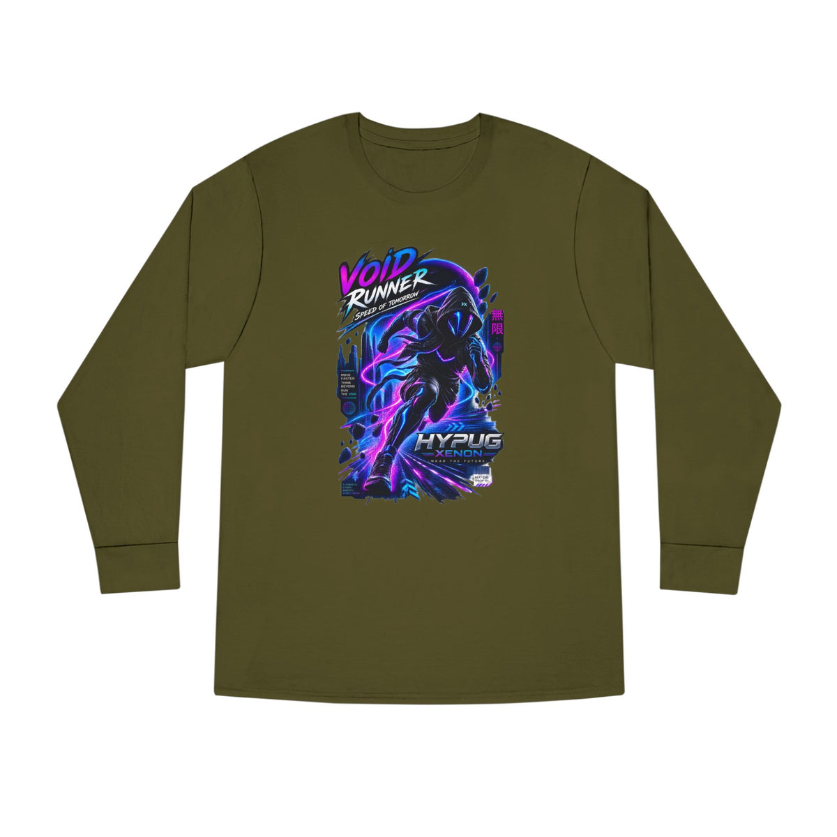 HYPUG XENON Void Runner Long Sleeve Shirt — Drop 01
