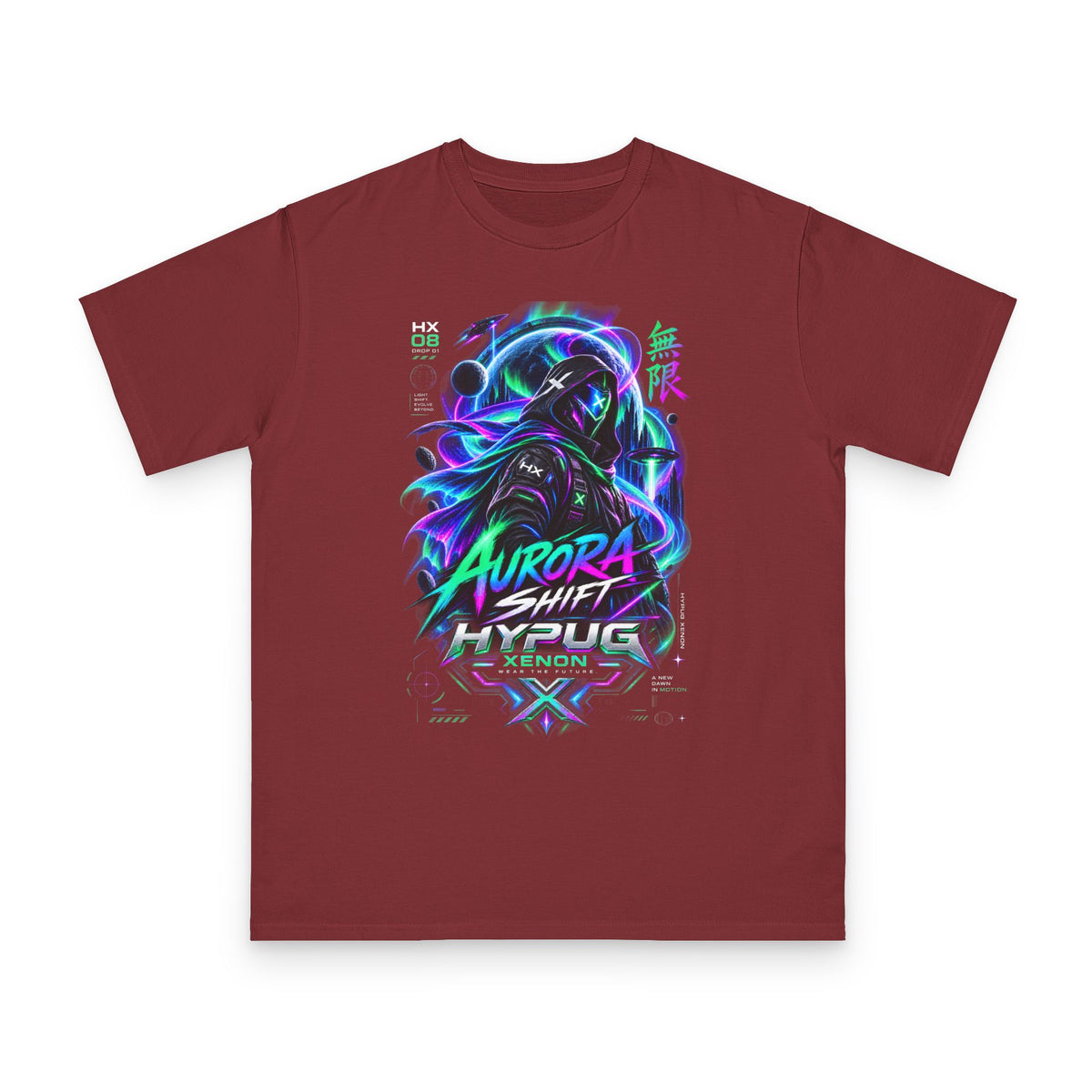 HYPUG XENON Aurora Shift  T-shirt — Drop 01