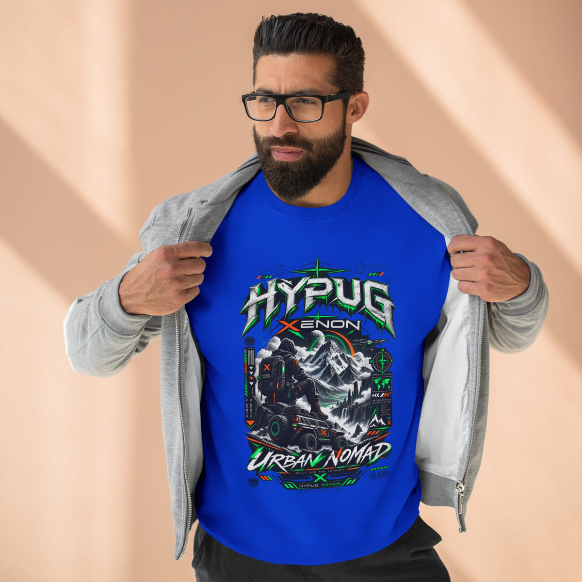 Hypug Xenon - Urban Nomad Sweatshirt — Drop 01