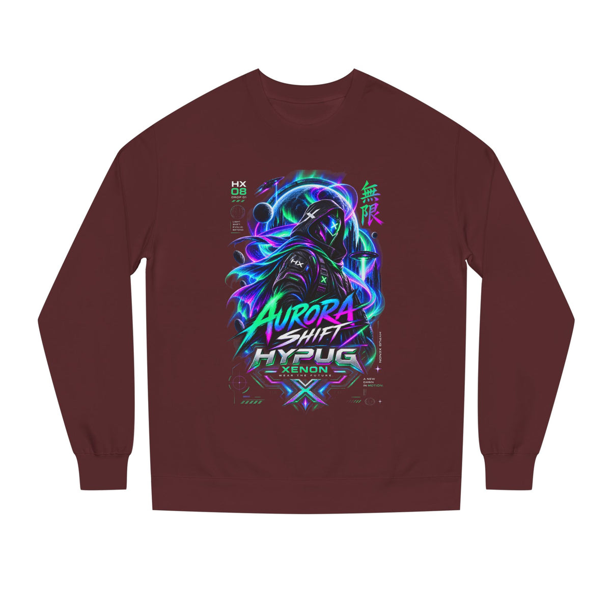 HYPUG XENON Aurora Shift — Drop 01 Sweatshirt