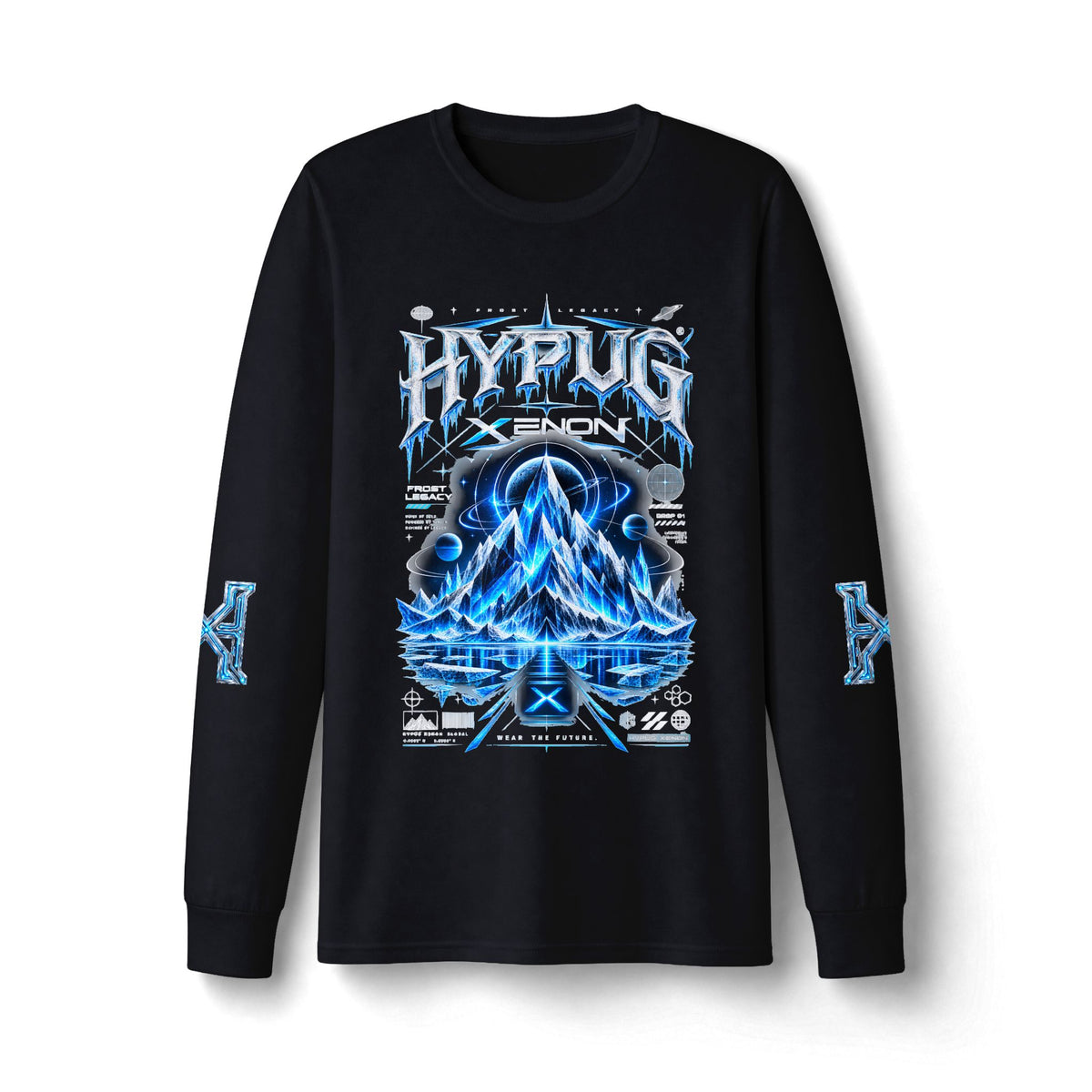 HYPUG XENON Frost Legacy™ — Drop 01 Long Sleeve T-Shirt