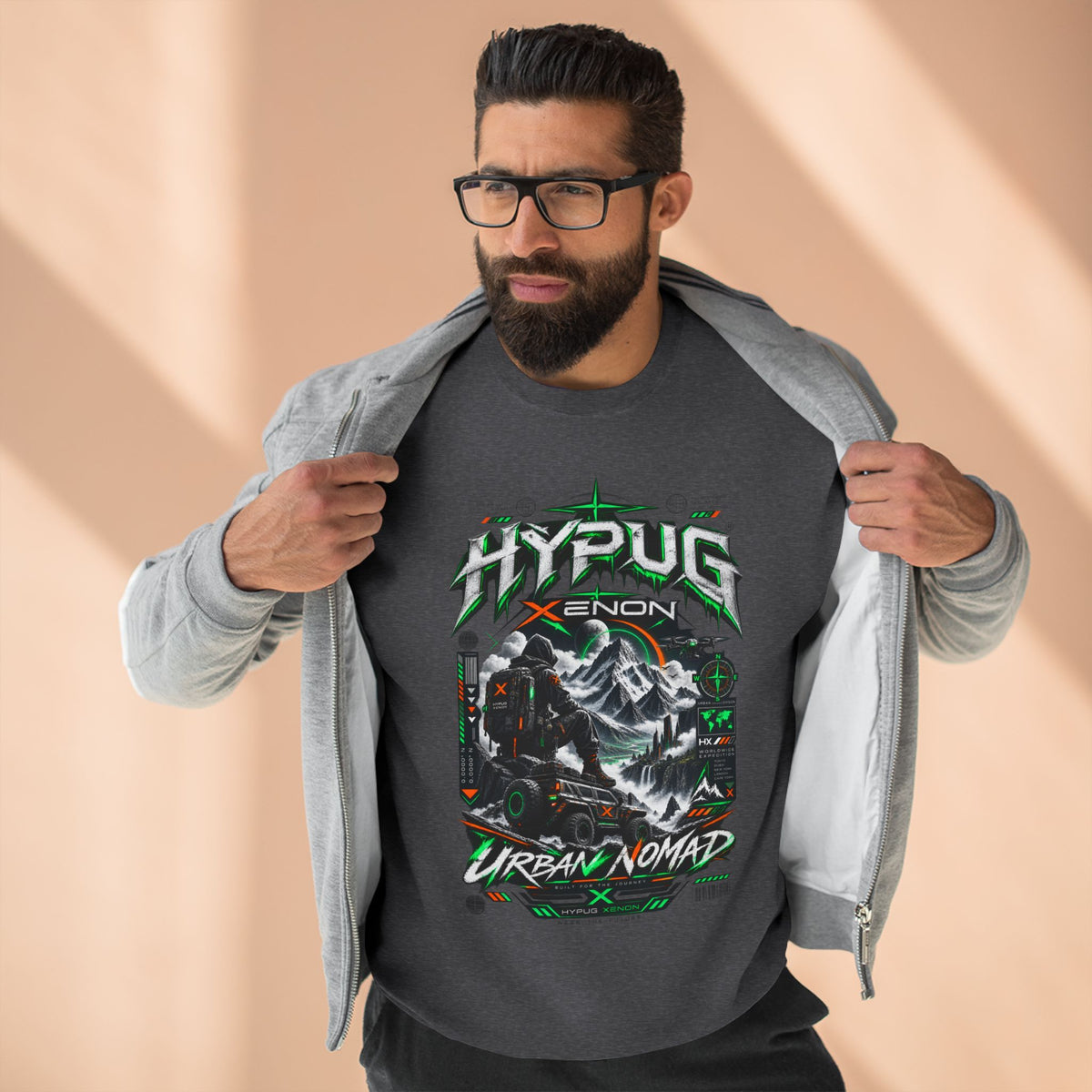 Hypug Xenon - Urban Nomad Sweatshirt — Drop 01