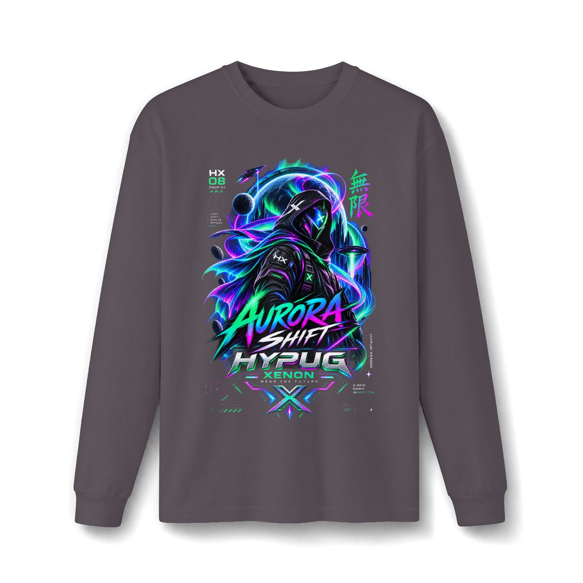 HYPUG XENON Aurora Shift Long Sleeve — Drop 01