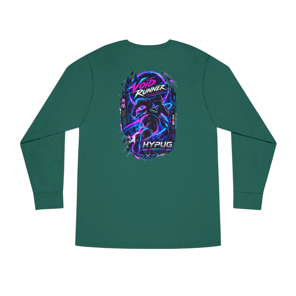 HYPUG XENON Void Runner Long Sleeve Shirt — Drop 01