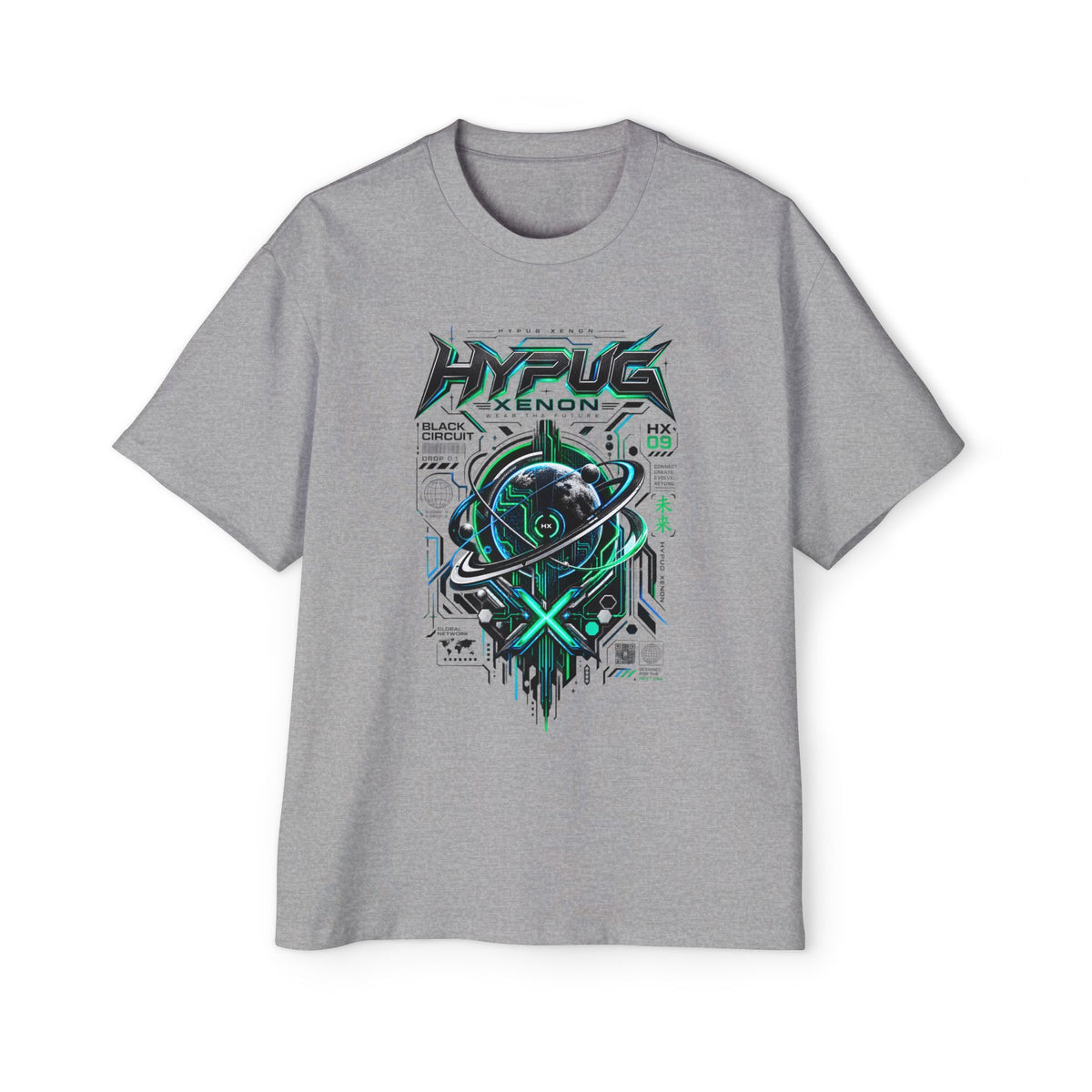 HYPUG XENON BLACK CIRCUIT T-Shirt — DROP 01