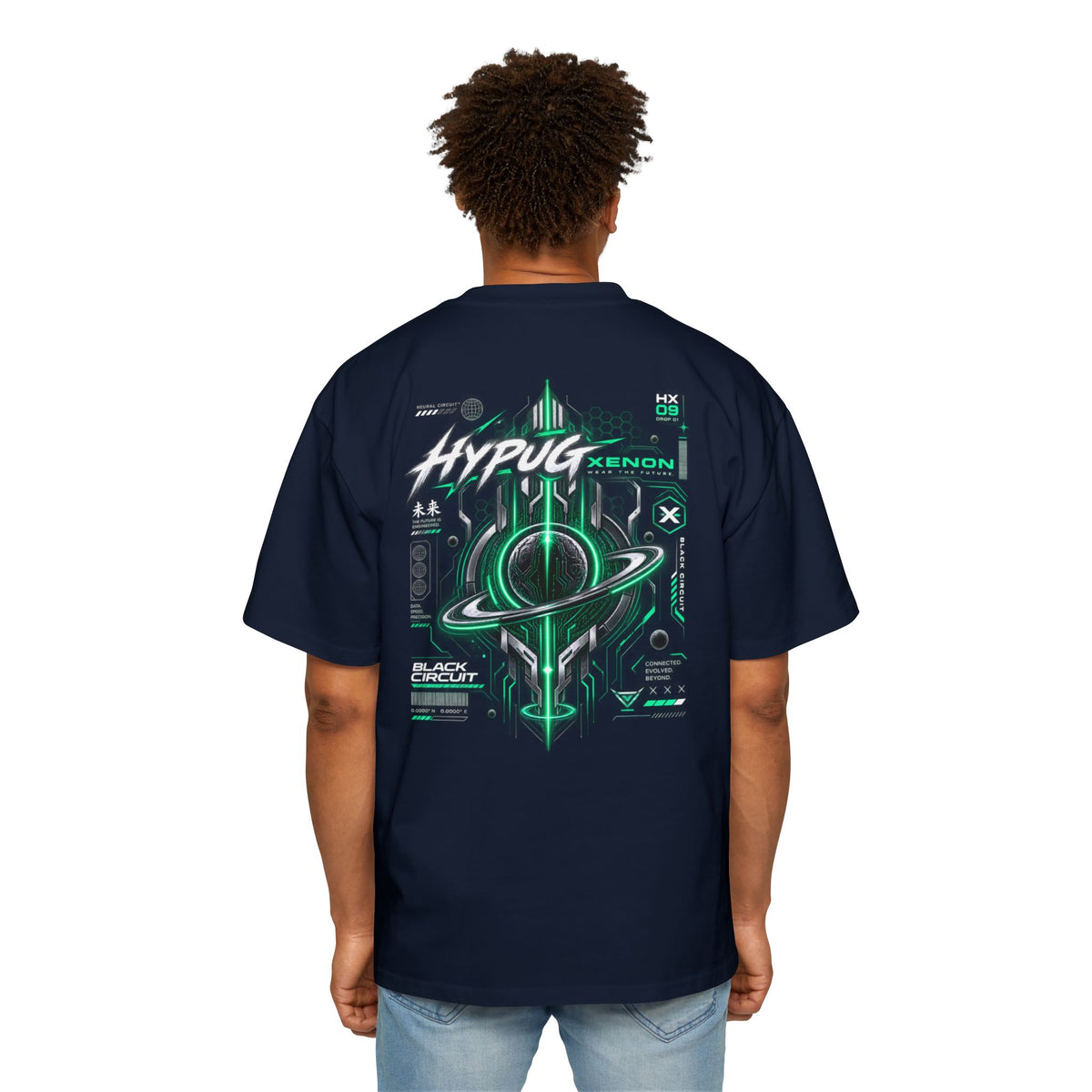 HYPUG XENON BLACK CIRCUIT T-Shirt — DROP 01