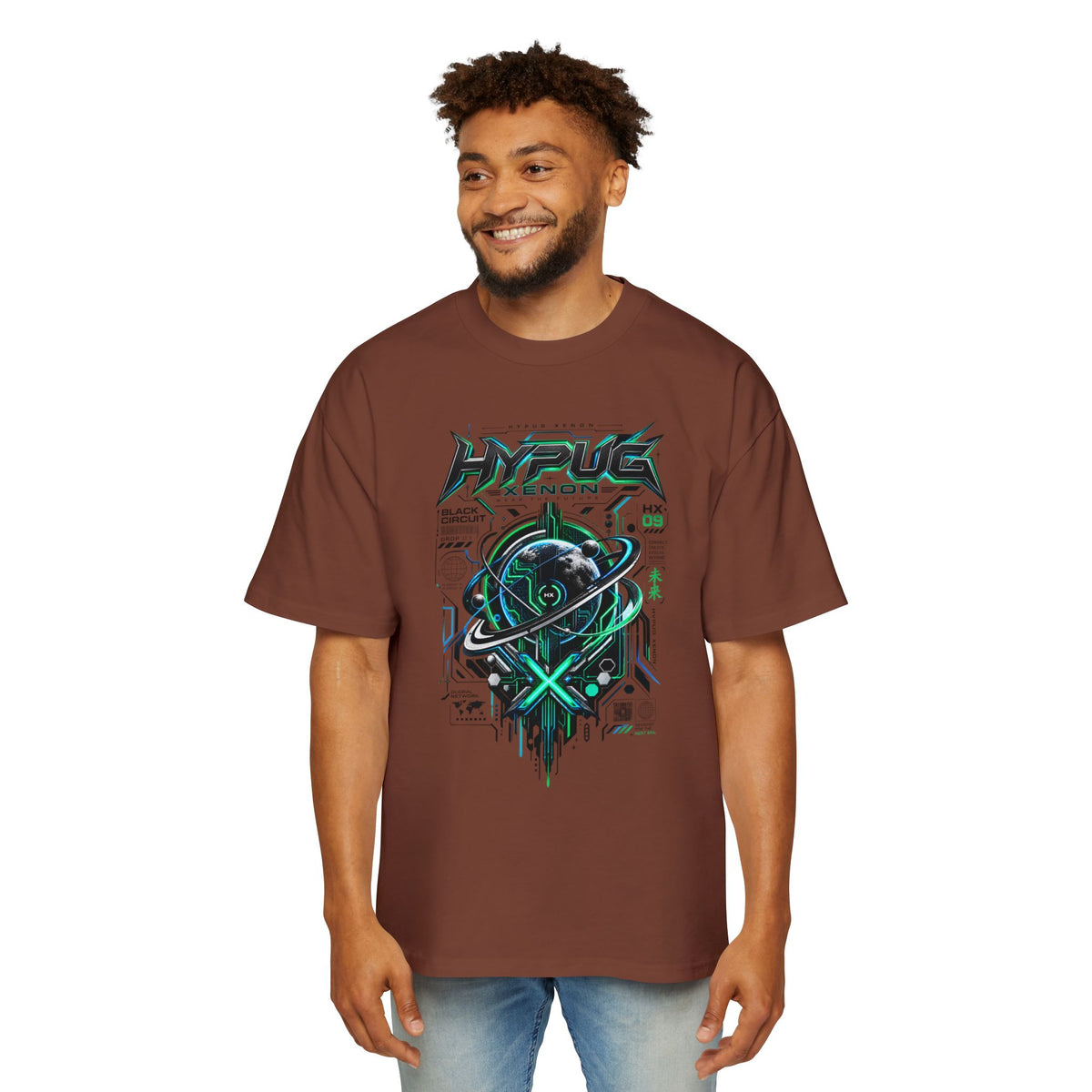 HYPUG XENON BLACK CIRCUIT T-Shirt — DROP 01