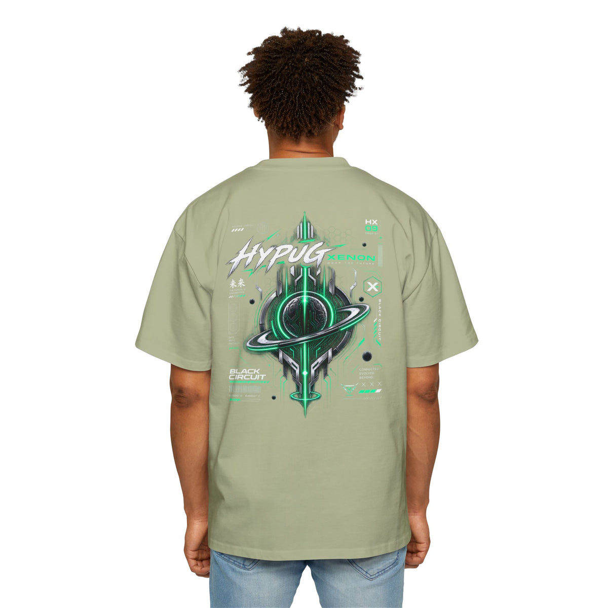HYPUG XENON BLACK CIRCUIT T-Shirt — DROP 01