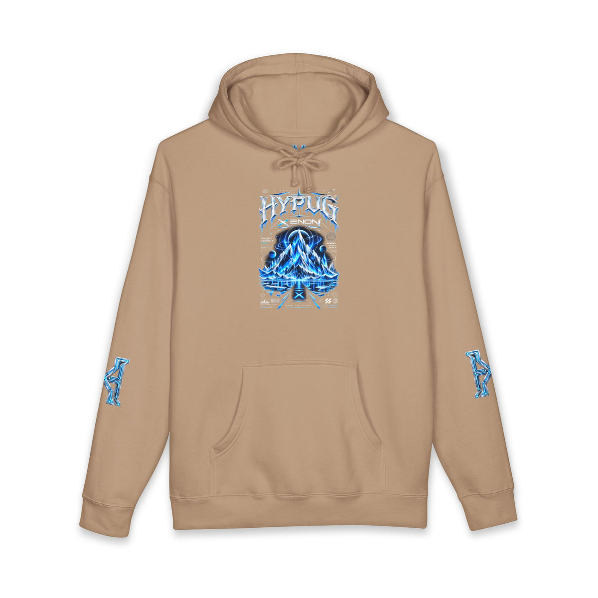 HYPUG XENON  Hoodie  Frost Legacy™ — Drop 01