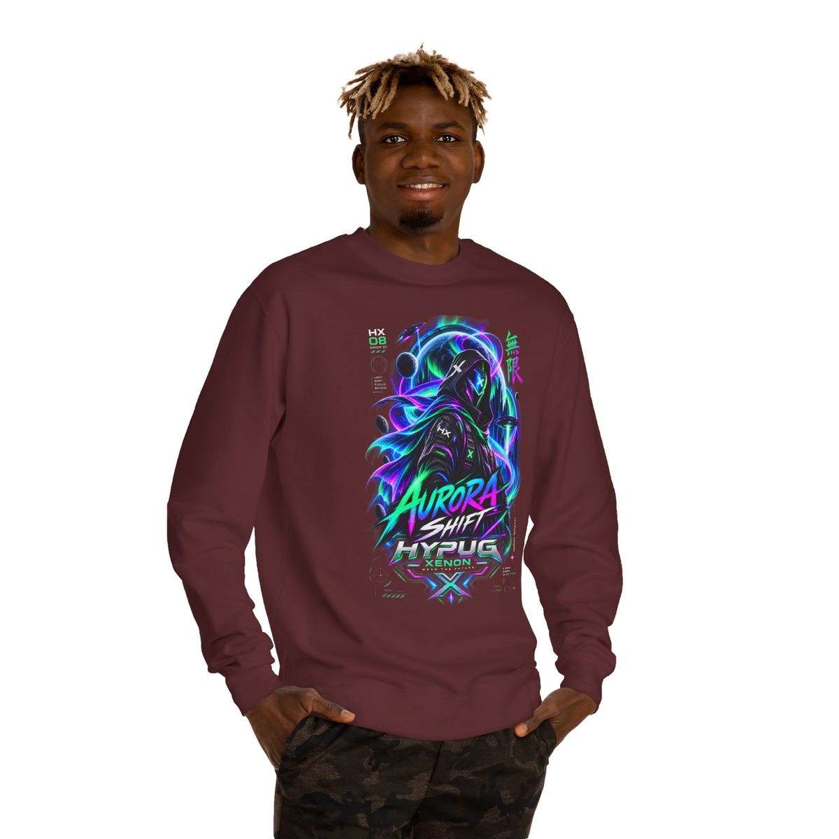 HYPUG XENON Aurora Shift — Drop 01 Sweatshirt