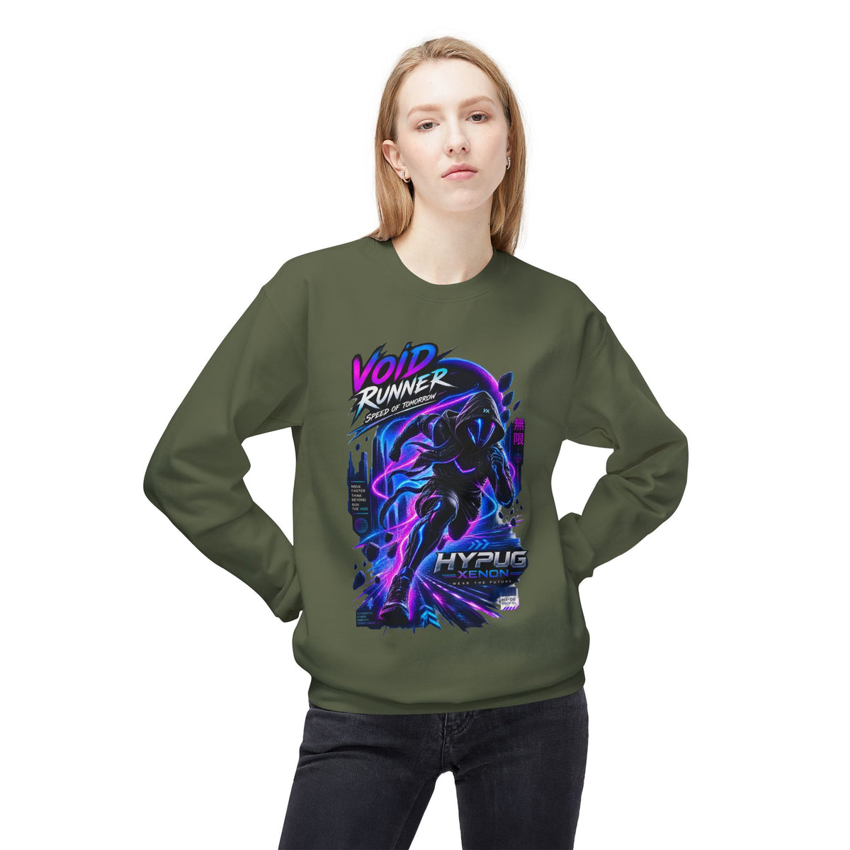 HYPUG XENON Void Runner  Sweatshirt — Drop 01