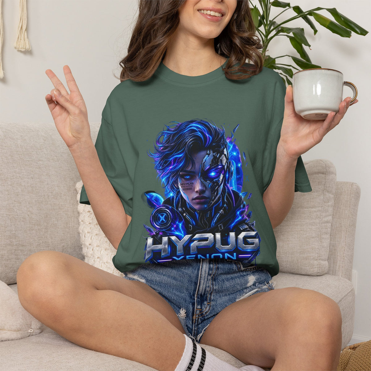 HYPUG XENON — DIGITAL FLUX T-SHIRT
