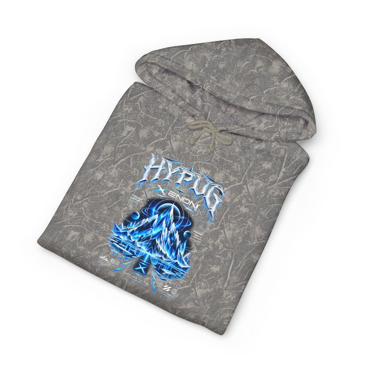HYPUG XENON  Hoodie  Frost Legacy™ — Drop 01