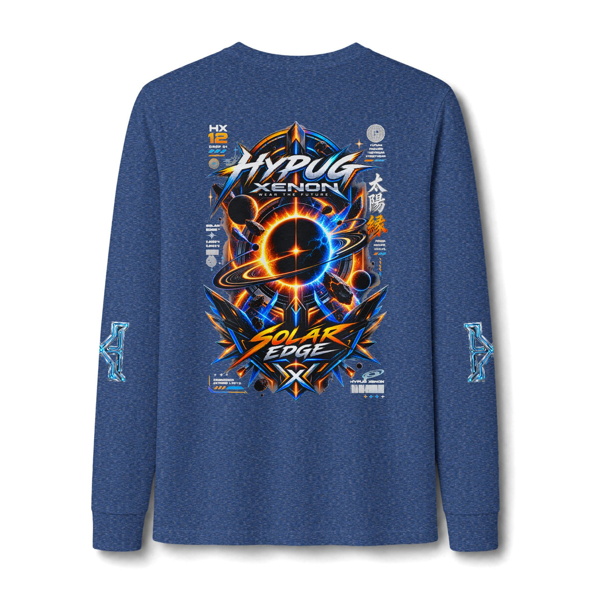 HYPUG XENON SOLAR EDGE Long Sleeve Tee — DROP 01