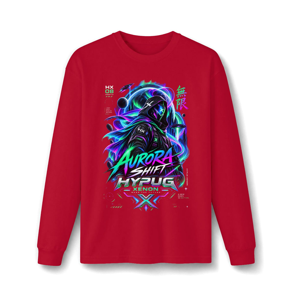 HYPUG XENON Aurora Shift Long Sleeve — Drop 01