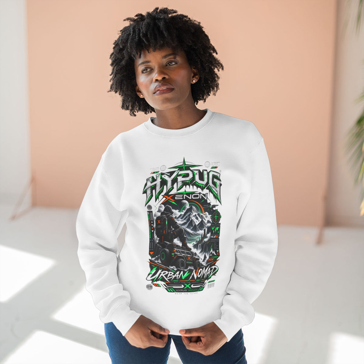 Hypug Xenon - Urban Nomad Sweatshirt — Drop 01