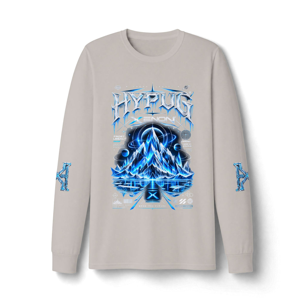 HYPUG XENON Frost Legacy™ — Drop 01 Long Sleeve T-Shirt
