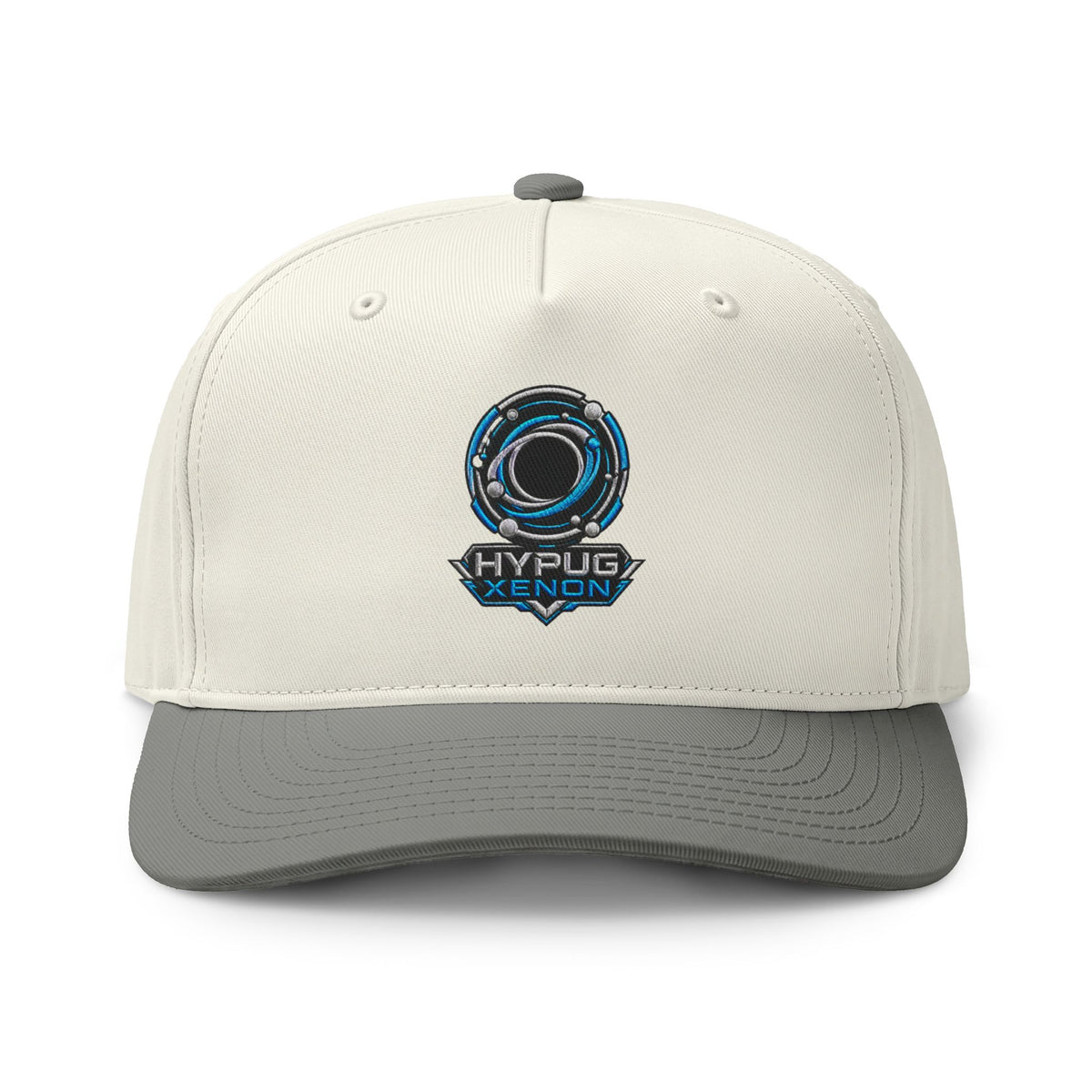 Hypug Xenon Logo Two-Tone Cap — Embroidered Gamer Snapback