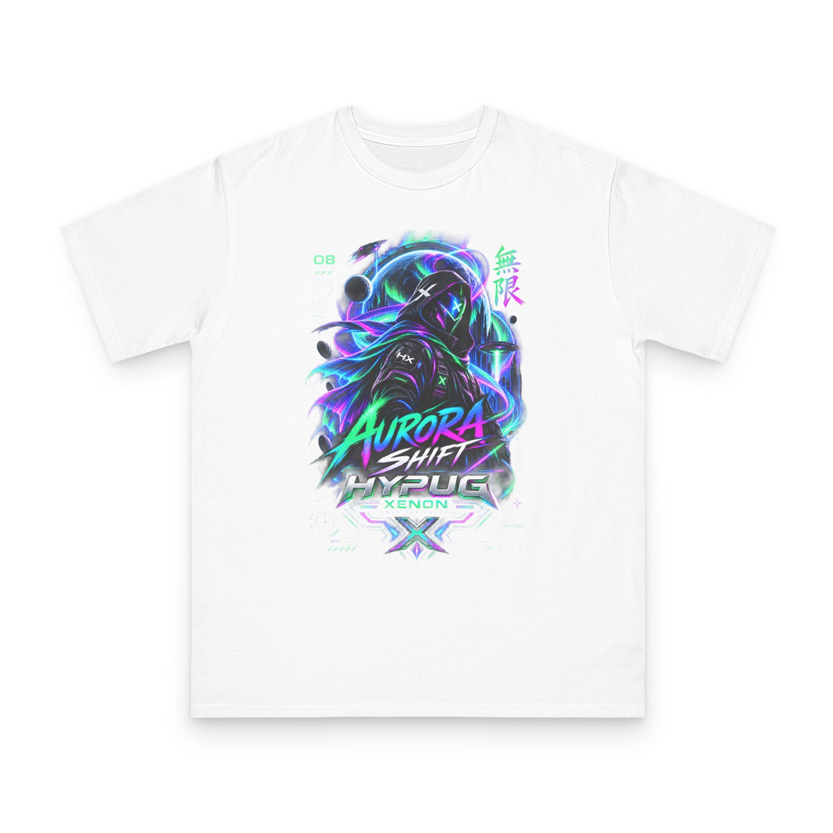 HYPUG XENON Aurora Shift  T-shirt — Drop 01